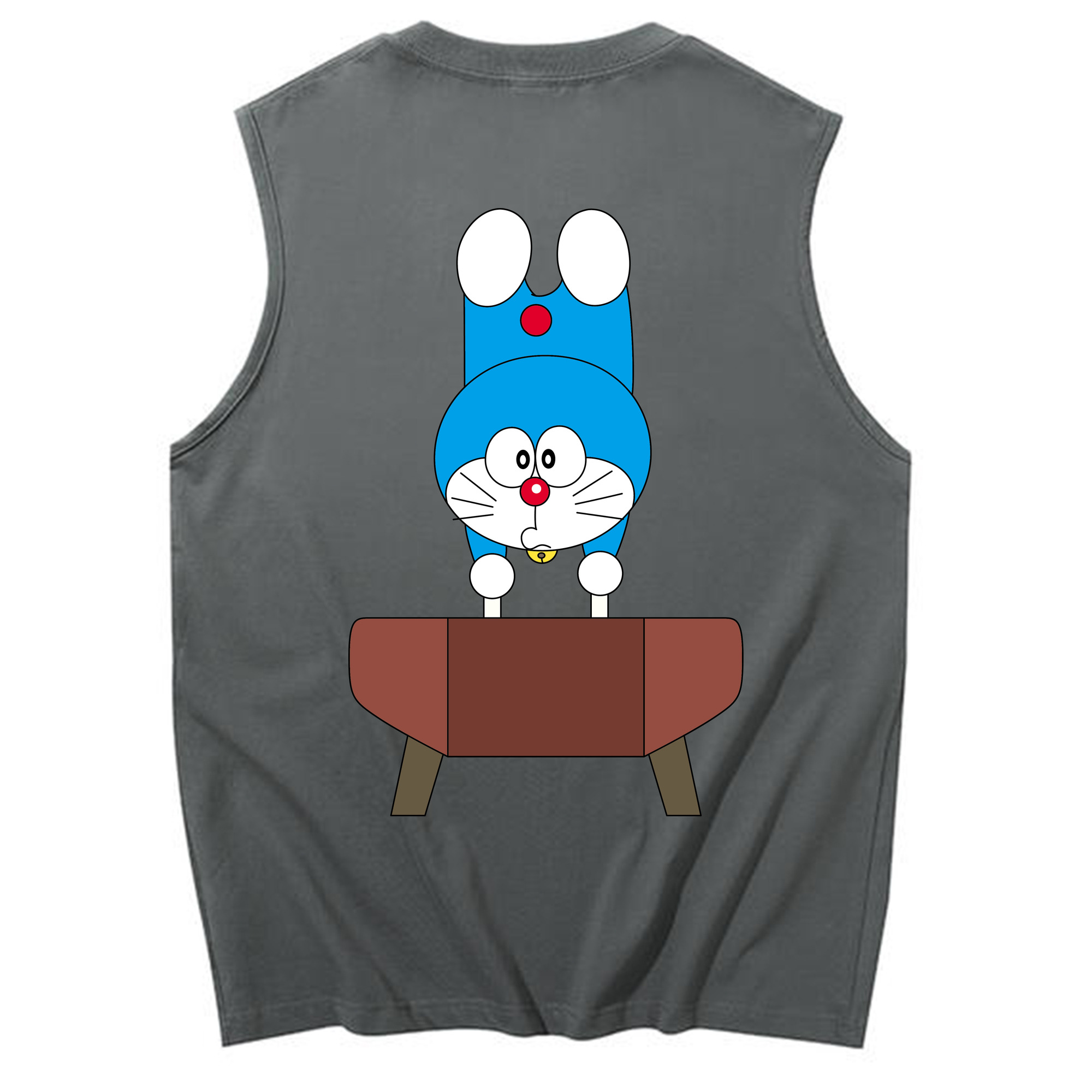 （画像用） ドラえもん Doraemon コットン100％タンクトップ（背面プリント）